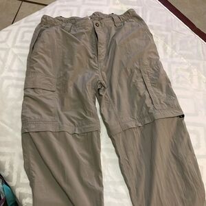 NorthFace size Large zip off pants